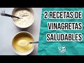 🥗2 RECETAS DE VINAGRETAS SALUDABLES PARA ENSALADA KETO | SALSA MIELMOSTAZA Y CESAR | Manu Echeverri