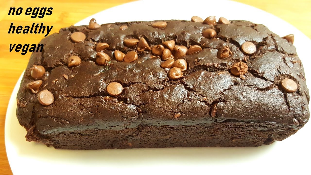 Eggless Chocolate Zucchini Bread How To Make Zucchini Bread Vegan