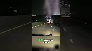 High-Speed Chase: Driver Flees After Traffic Stop! #shorts