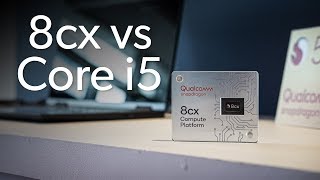How Qualcomm's Snapdragon 8cx performs against a Core i5