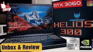 Acer Predator Helios 300 — RTX 3060 2021 Распаковка и обзор — Портативная машина для игр и производительности