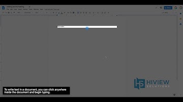 How to add text in a Google Doc