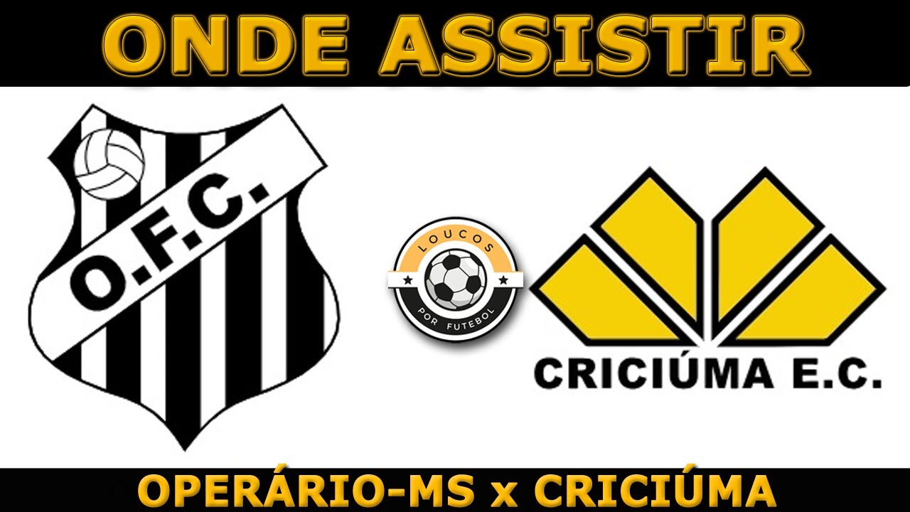 OPERÁRIO-MS x CRICIÚMA (COPA DO BRASIL 2025) - YouTube