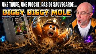Une taupe, une pioche, pas de sauvegarde… Diggy Diggy Mole, un excellent homebrew NES ?