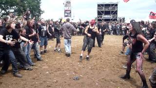 hellfest 2011 DAGOBA LIVE ( in the pit ) 2