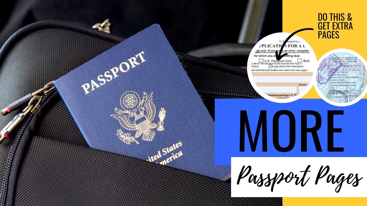 One Simple Trick to Get More U.S. Passport Pages for Free