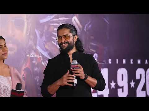 Natural Star Nani Speech @ The Paradise Mumbai Press Meet | Manastars