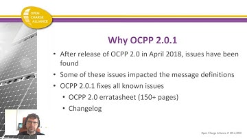OCPP 2.0.1 Tutorial - Open Charge Alliance Webinar