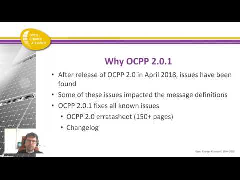 OCPP 2.0.1 Tutorial - Open Charge Alliance Webinar