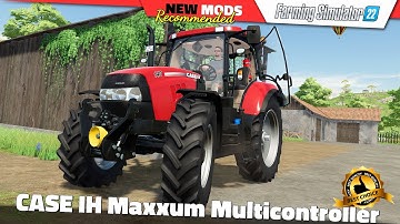 FS22 | CASE IH Maxxum Multicontroller - Farming Simulator 22 New Mods Review 2K60