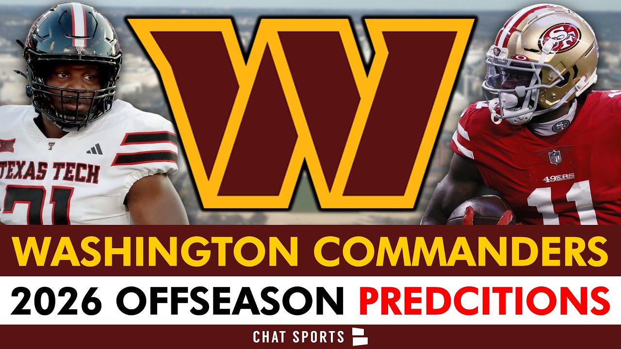 2026 Commanders Offseason Predictions: Roster Cuts, Extensions, Free Agency Signings + Mock Draft