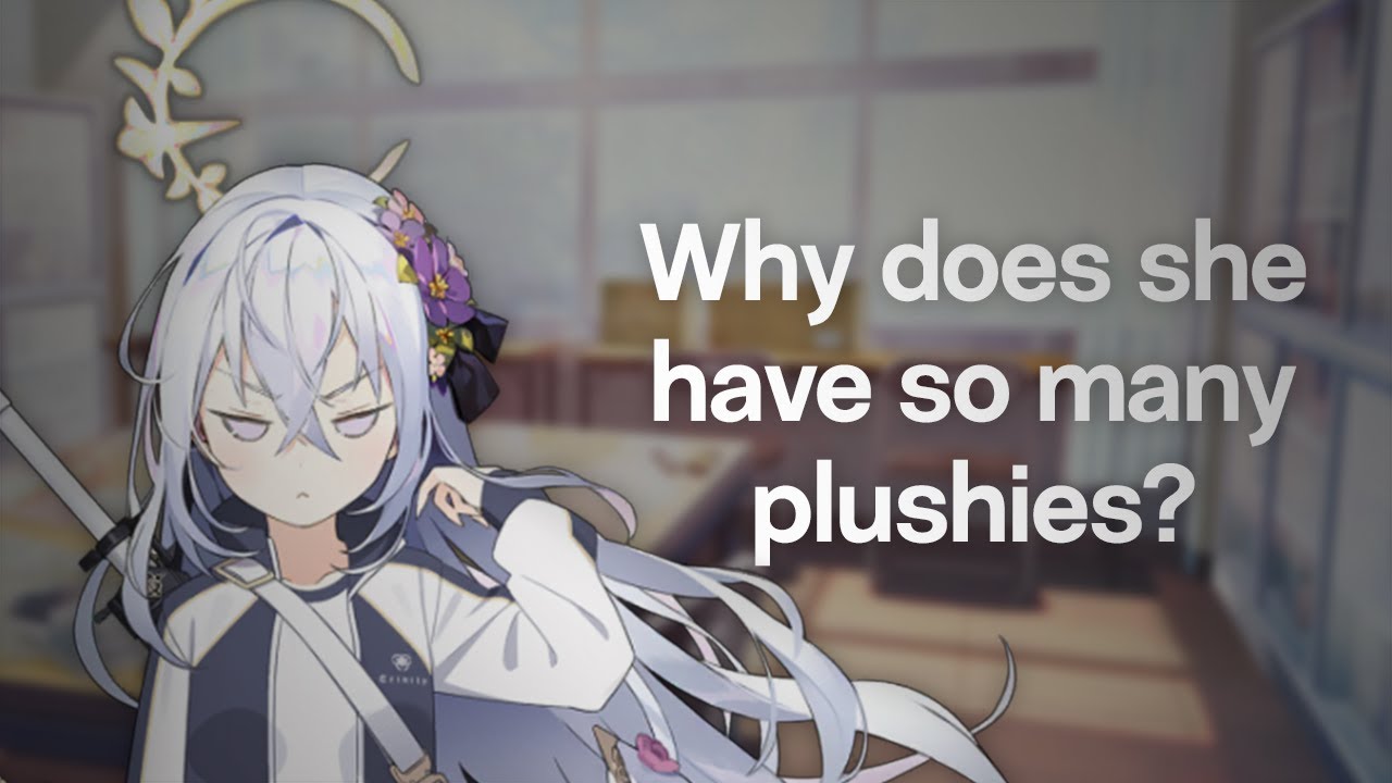 Hifumi's Plushies - Blue Archive Meme