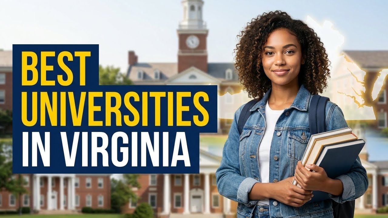 8 лучших университетов Вирджинии в 2026 году | Стоимость обучения, стипендии и перспективы карьер...