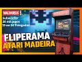 Fliperama Atari Madeira 24" Smart