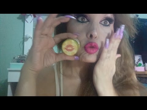 ASMR RELAJANTE MAQUILLANDO A UNA CLIENTA APURADA 😵