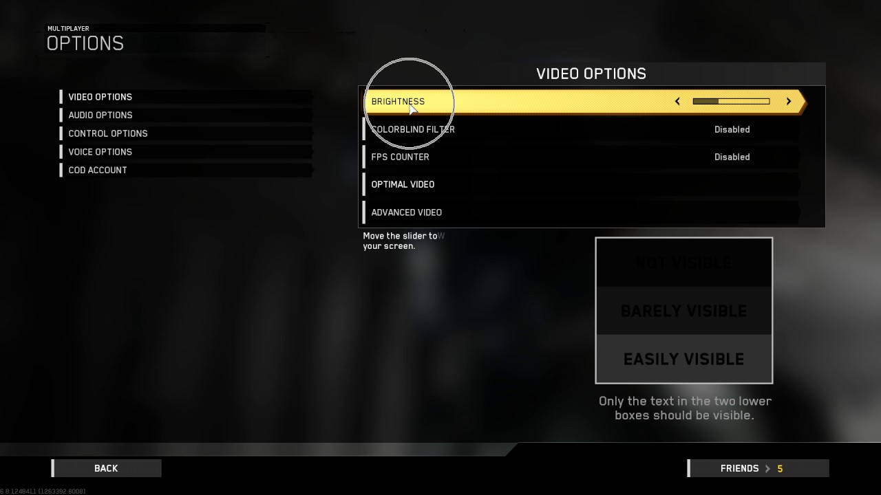 How to Change Brightness In Call of Duty Infinite Warfare - YouTube