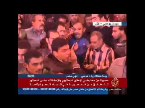 لقاءات ضمن مسيرة متجهة من المطرية للقصر الرئاسي