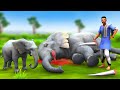 अनाथ हाथी और शिकारी l Anath Hathi Ki Kahani | Moral Stories in Hindi  | Jungle Animal Stories