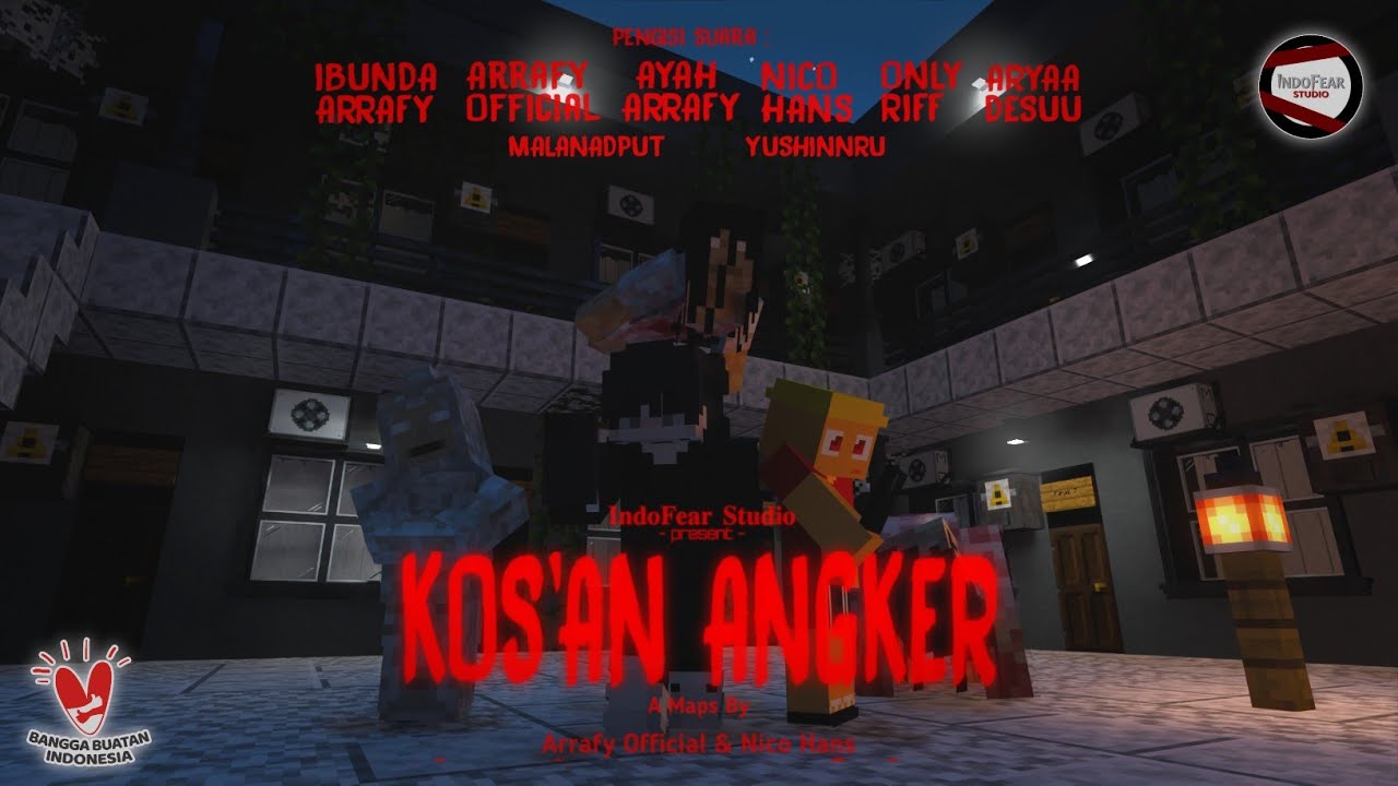The Kosan Angker (Old) || Official Teaser || A Minecraft Horror Map Indonesia