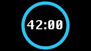 42 Minute Timer - 4K 60 FPS