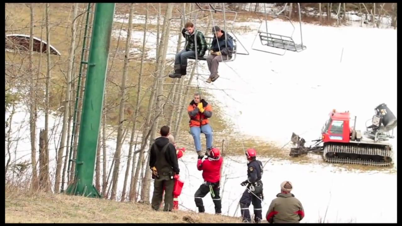 Ski Lift Evacuation Drill At Canyon Ski Hill Youtube pertaining to Ski Lift Rescue Techniques