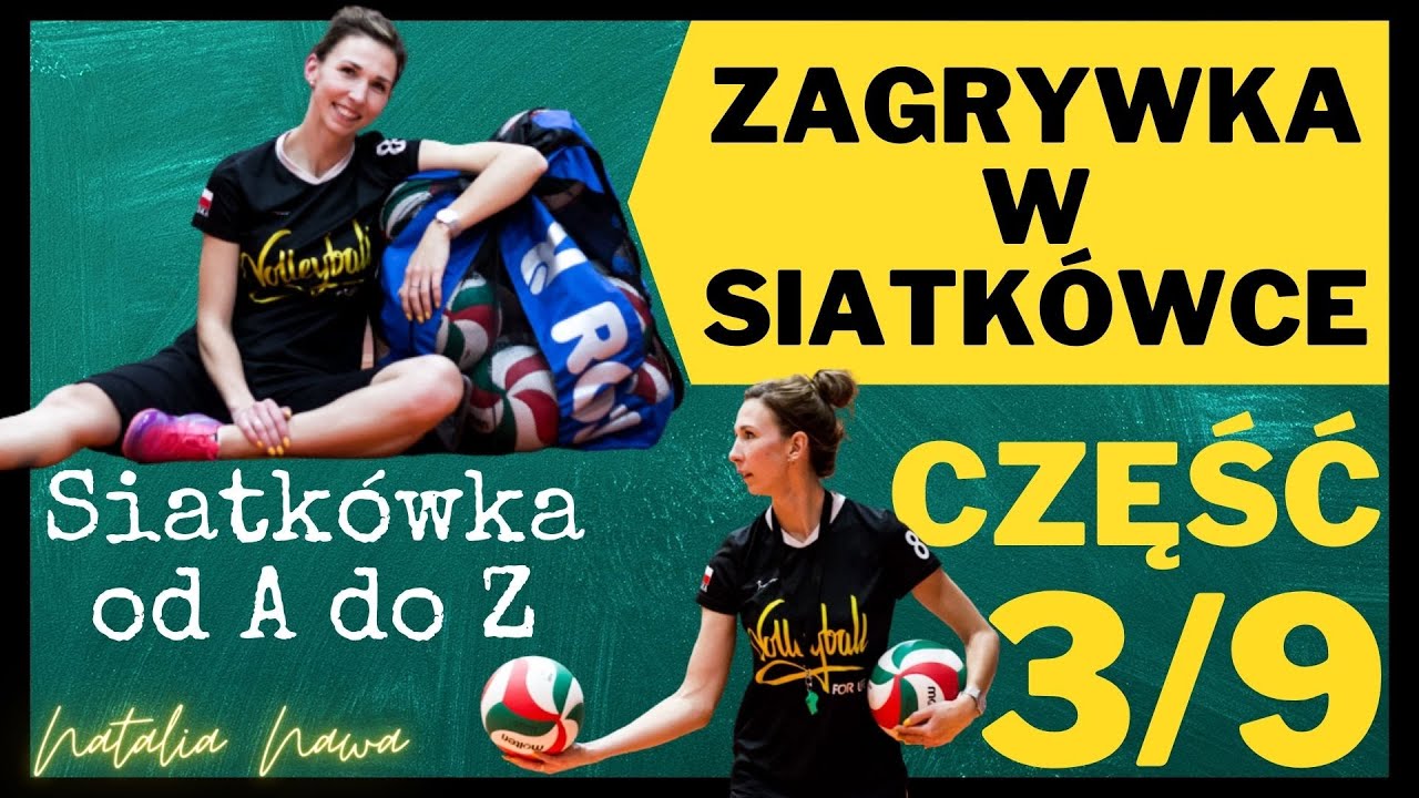 NAUKA ZDALNA WF ON-LINE SIATKÓWKA ( ZAGRYWKA W SIATKÓWCE 3 /9) - YouTube