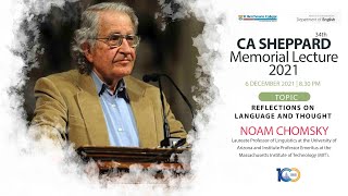 Noam Chomsky | Reflections on Language and Thought | CA Sheppard Memorial Lecture2021
