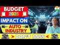 Auto industry🚗✔️🏍️🔥 After Budget 2026🧐🚀✔️
