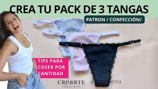 Crea Tu pack de 3 TANGAS para VENDER. Desde casa + ideas y tips