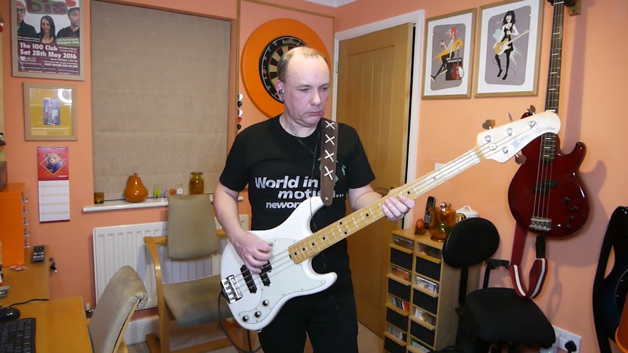 The Primitives - Crash (bass cover)