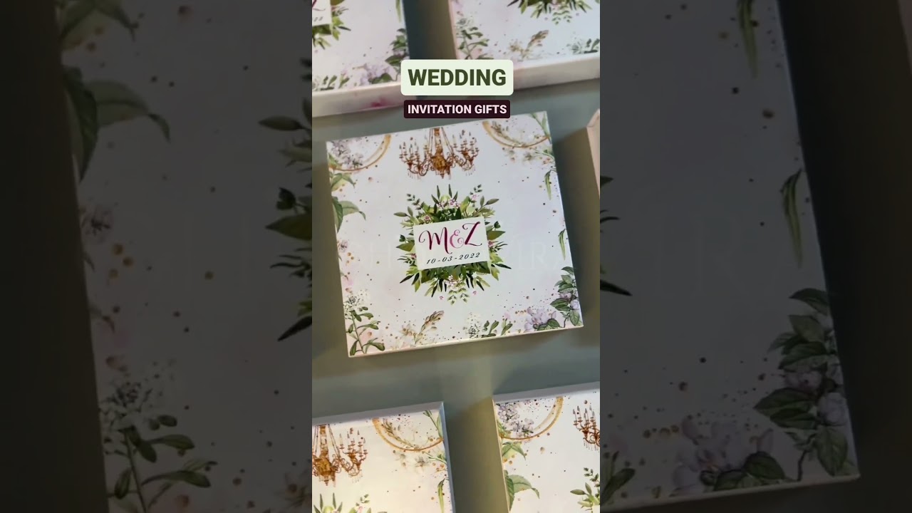 Wedding Invitation Gifts