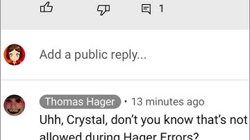 Thomas Hager just admitted the fact that he can’t handle people criticizing him.