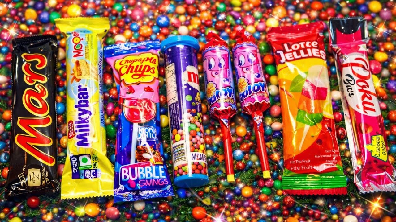 Epic ASMR Unboxing: GIANT Rainbow Lollipop Explosion | Yummy Sweets Cutting | Satisfying Candy ASMR 