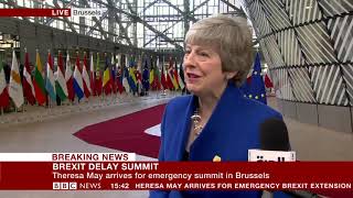 Theresa May  I regret need for Brexit delay   BBC News Noticias