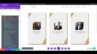 How To Change Color In The Team Flip box Layouts For Divi