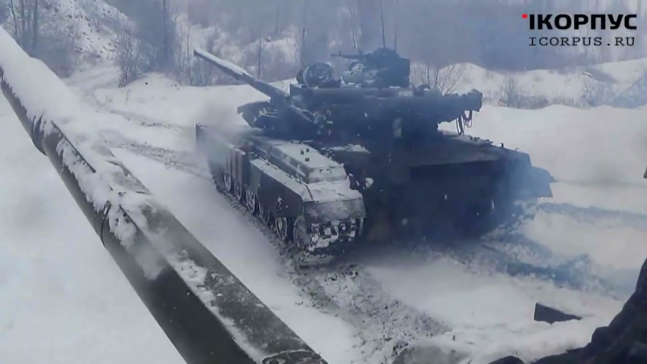 "Tank exercises of the mechanized battalion August"