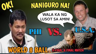 EFREN BATA REYES 2 PAMBATO NG AMERIKA &quot;GINIBA!&quot; NI EFREN BATA💪 W8BC S-Final &amp; Final HIGHLIGHTS SHOTS