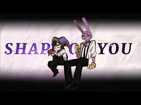 Shape of you || Pomni and Jax edit 🤡🐰