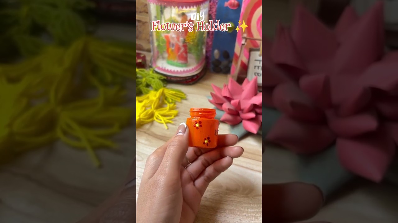 DIY flower holder ✨