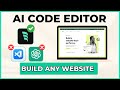 Create Any Website or Web App Instantly with AI Code Editor | Zero Coding! 🚀