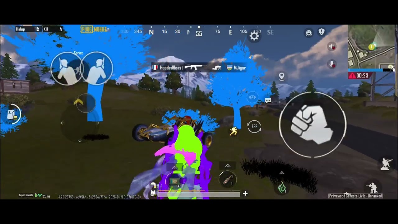 Pubg global 64bit body color 4.2 Non root android 10 11 12 13 14 15 16 