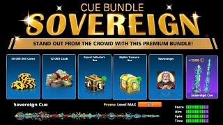 8 Ball Pool Selected Player Only - Cue Bundle Sovereign - Sovereign Cue Level Max - Rank 100 CCP screenshot 2
