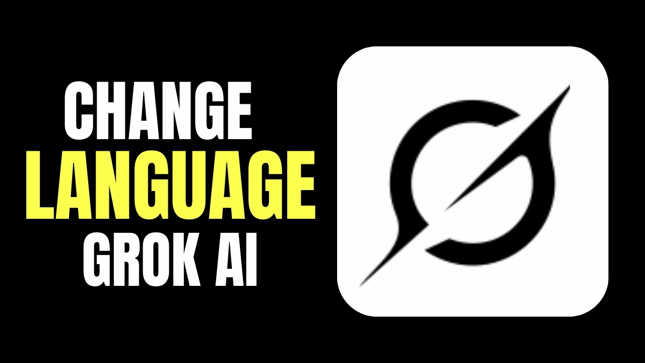 Grok Asl How to Change Language on Grok Ai - YouTube
