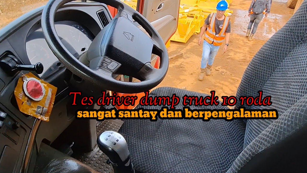 ⛔️Tes driver dump truck/DT 10 roda asal manado mantan weda