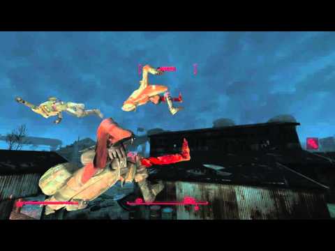 Fallout 4 - Floating Corpses glitch