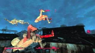 Fallout 4 - Floating Corpses glitch