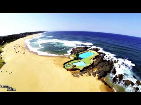 Amanzimtoti Main Beach. With 3DR Solo ...