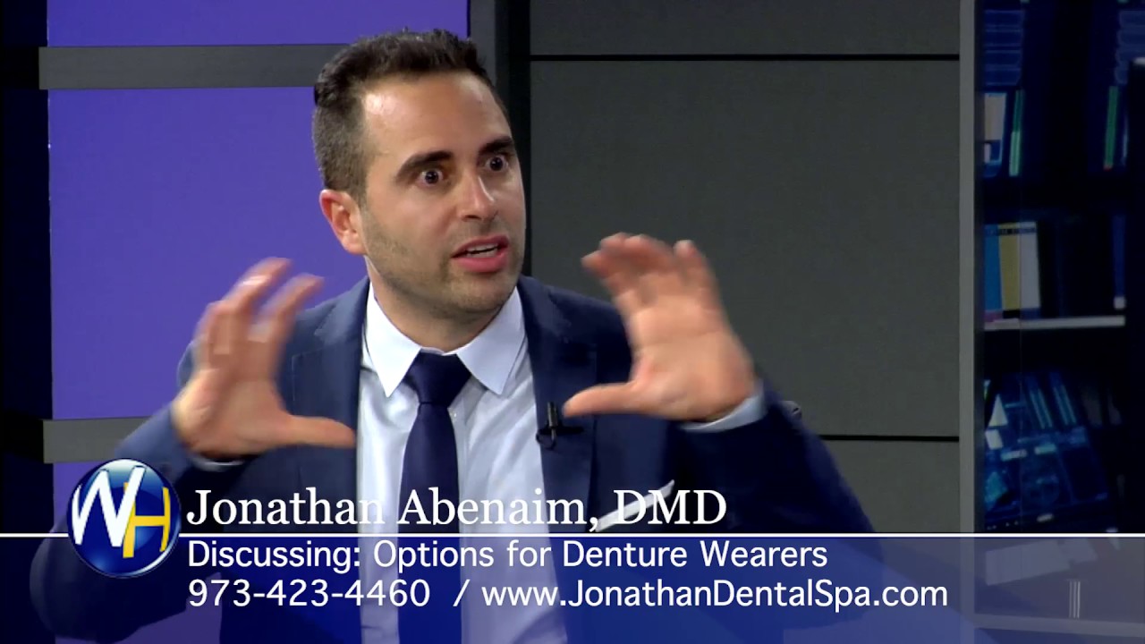 Options for Denture Wearers with Hawthorne, NJ dentist Jonathan Abenaim
