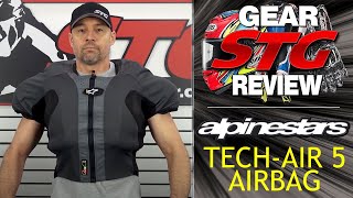 Alpinestars Tech-Air 5 Airbag Vest Deployment & Review | Sportbike Track  Gear