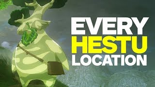 Zelda Breath of the Wild: All Hestu Locations